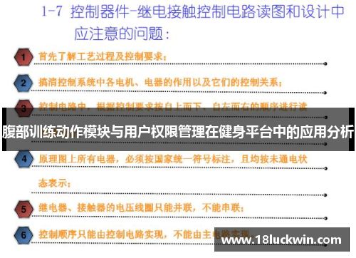 腹部训练动作模块与用户权限管理在健身平台中的应用分析